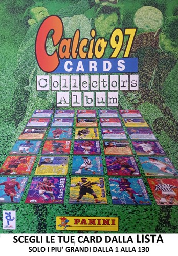 Calcio cards solo piu - calcio,