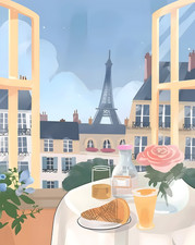 Arte da parete colazione