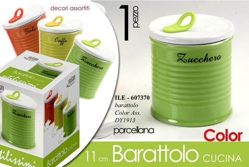 Barattolo contenitore - contenitore, in
