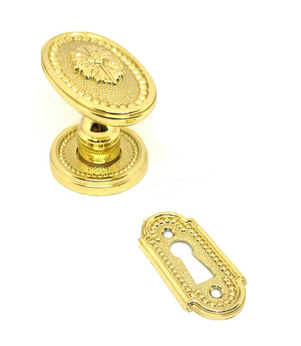 Pomolo porta portone fisso - pomolo,