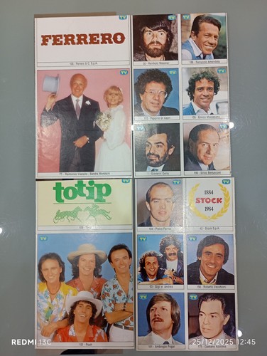 Lotto figurine panini - lotto,