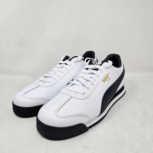Puma roma bianco nero - roma, nero'