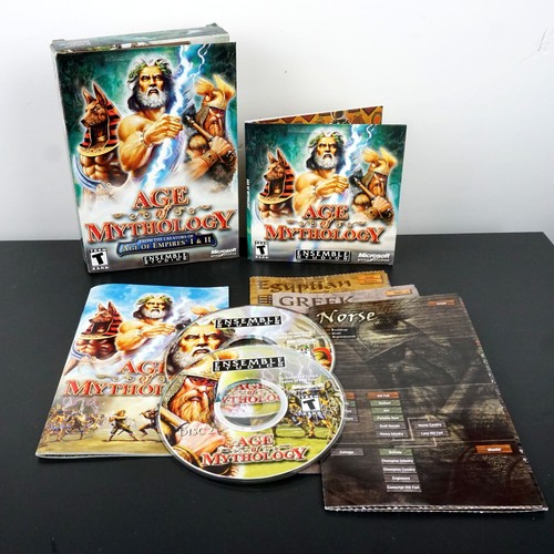 Age mythology game 2 cds - mythology, pc