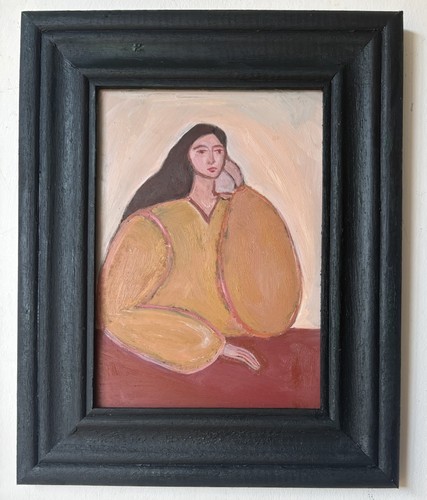 Dipinto olio tavola - olio,