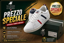 Scarpe Sneakers Uomo Bianche