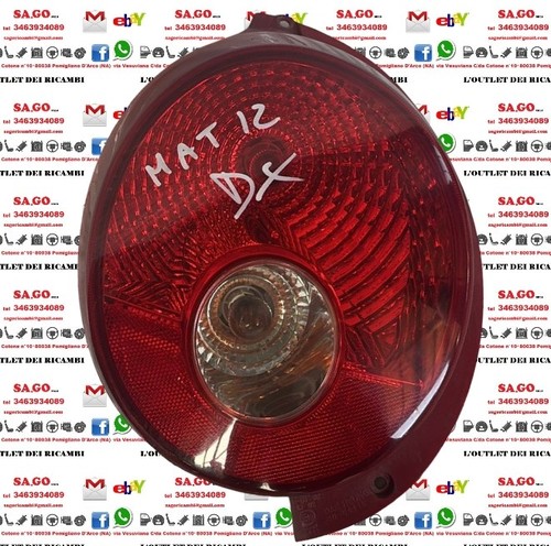 Stop fanale posteriore - fanale,