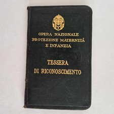 Fascismo Tessera Opera
