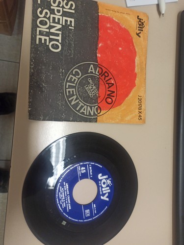 Disco vinile giri adriano - vinile, 45