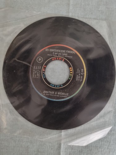 Vinile jonathan michelle - 7",