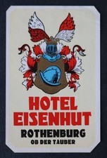 Vecchia etichetta HOTEL