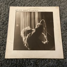 U2 Wide Awake In America 12” Vinyl LP 1985 Island Records ‎90279 1