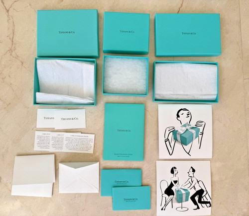 Lotto scatole regalo tiffany - lotto, 3
