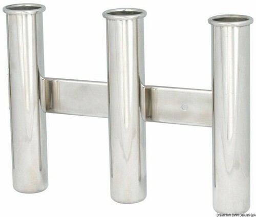 Reggicanne inox parete - parete, 3/4