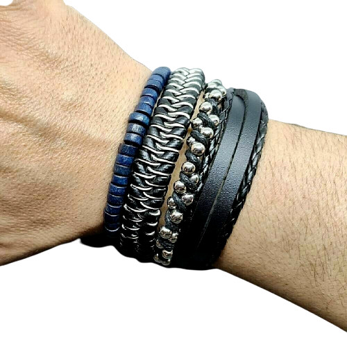 Set bracciali uomo bracciale - uomo,