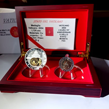 Vaticano dittico 2004 medaglia - dittico, 2004.medaglia