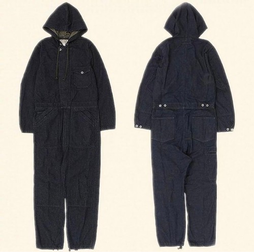 Tuta intera rrl denim indaco - tuta,