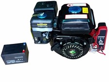motore a scoppio 7hp accensione elettrica e batteria 12 ah