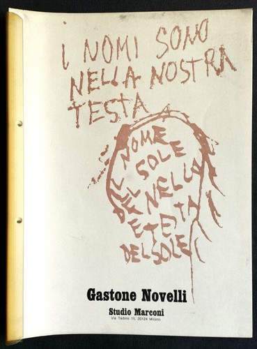 Nomi sono nella - nomi,