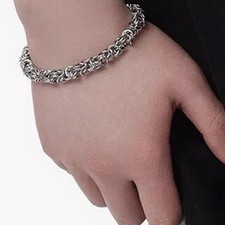 Bracciale a catena a maglie in