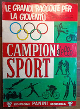 1966 Album Panini Campioni Dello Sport -Solo Copertina + Scheda Punti-433