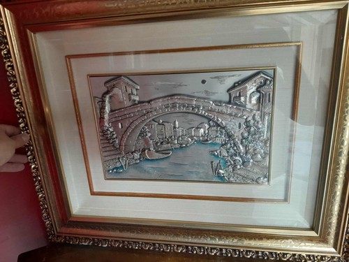Bassorilievo alliani argento - bassorilievo,