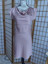 Elegante abito in tessuto tipo raso M/L