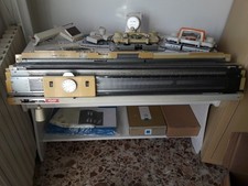 MACCHINA DA MAGLIERIA  SEIKO SILVER KANTAN 8 doppia frontura, Numerosi Accessori