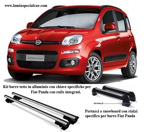 Kit barre portapacchi - kit, con