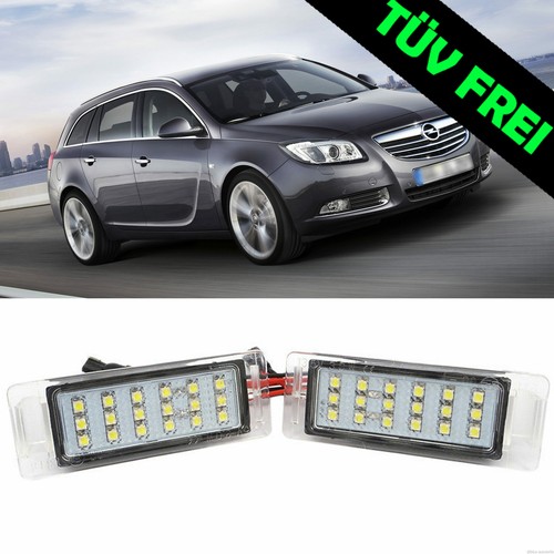 Luci targa led opel - targa,