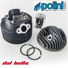 KIT POLINI 130 GRUPPO TERMICO CILINDRO PISTONE Ø57 PER APE 50 - VESPA 50 SPECIAL