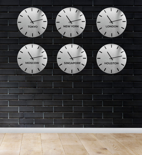 Orologio fuso orario - a,