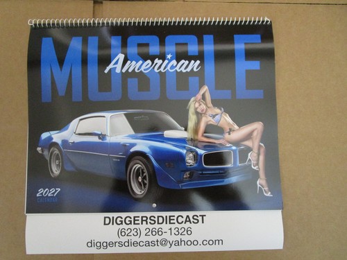 Calendario 2027 muscle car - 2027,