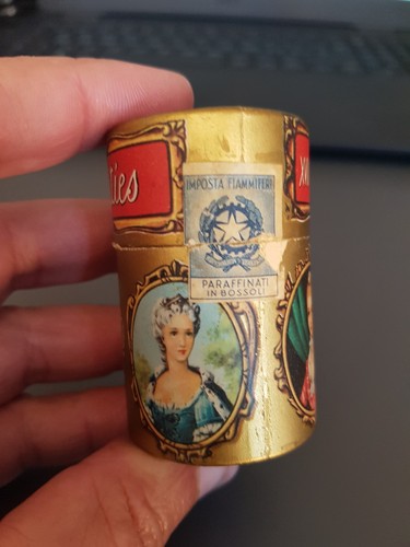 Antica scatola fiammiferi - scatola,