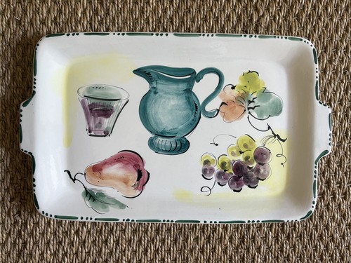Piatto vassoio ceramica