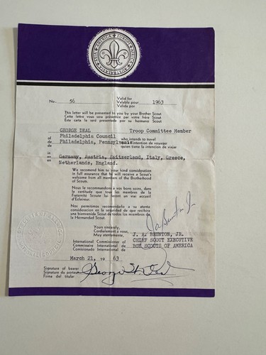 1963 boy scout - scout, jamboree