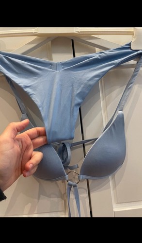 Bikini bleu lilas sexy - bleu,