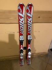 SCI USATI VOLKL JUNIOR MISURA 120 cm IN BUONE CONDIZIONI