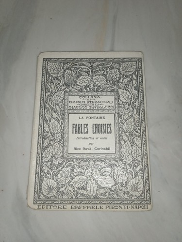 Libro fables choisies - libro,