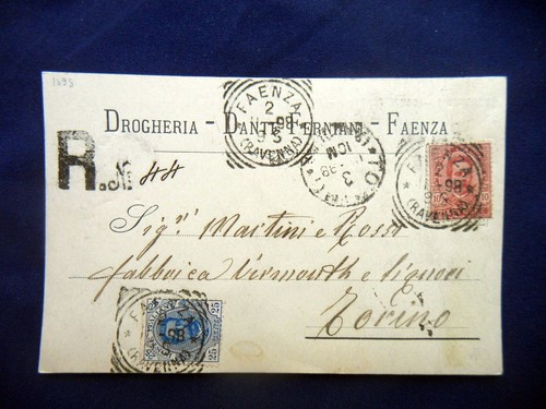 1898 cartolina pubblicità - ,