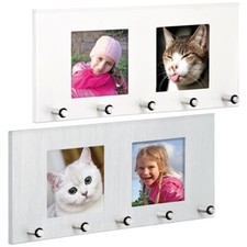 Tastiera Con Cornici Acciaio Inox Con Cornice Foto Portachiavi da Parete