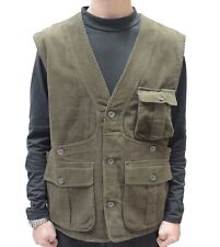 Gilet da Caccia Outdoor in Velluto Univers Vintage Nuova Condizione