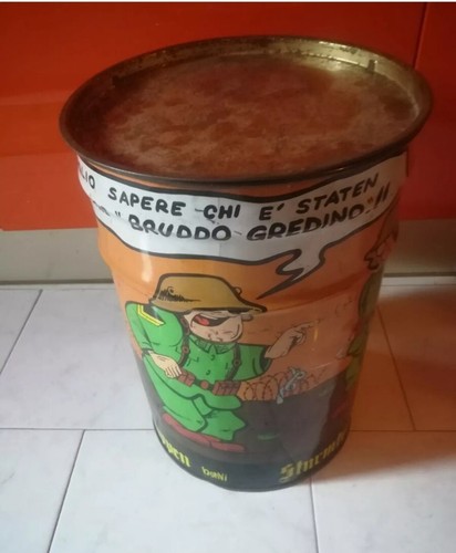 Raro bidone latta comics - raro,