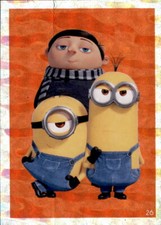 Minions Rise of Gru Alla ricerca del mini boss adesivi da collezione 26