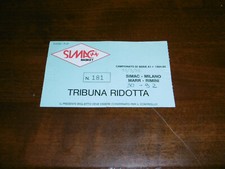 BIGLIETTO BASKET 1984-1985