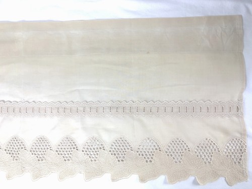 Tende vintage avorio cotone - tende,