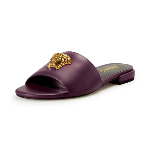 Versace sandali donna prugna