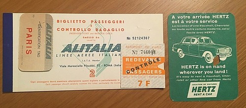 Alitalia biglietto aereo