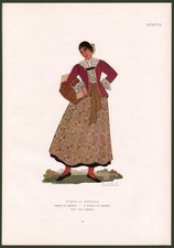 Belluno. Donna di Ampezzo