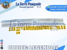 ADESIVI DECALCOMANIA TRATTORE