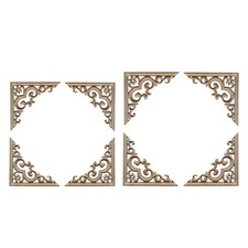 Set di 4 Adesivi Angolari in